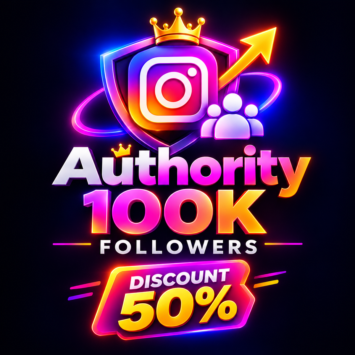 Authority 100k Folowers - Discount 50%